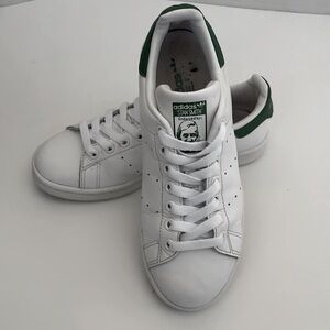 Adidas Stan Smith Originals White/Green Size 6.5